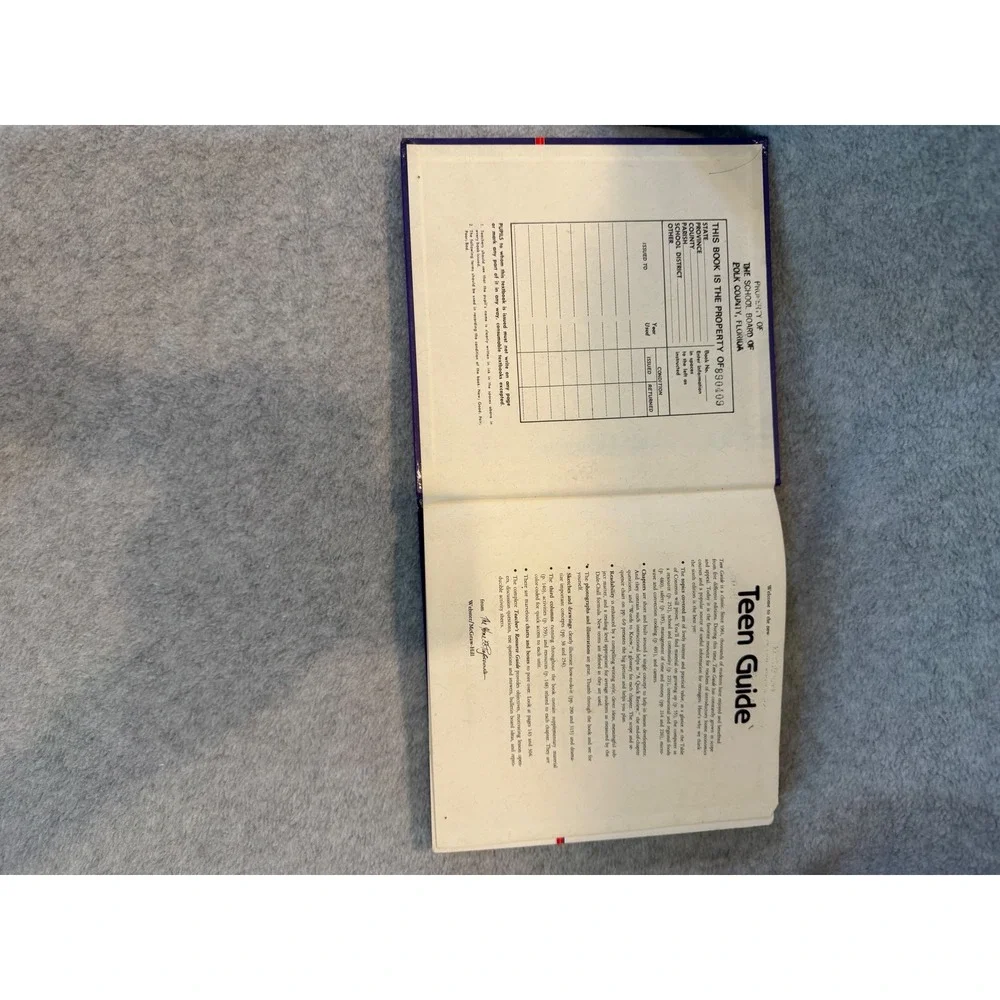 Teen Guide Valerie Chamberlain 1984 Home Economics Textbook 6th Ed McGraw-Hill